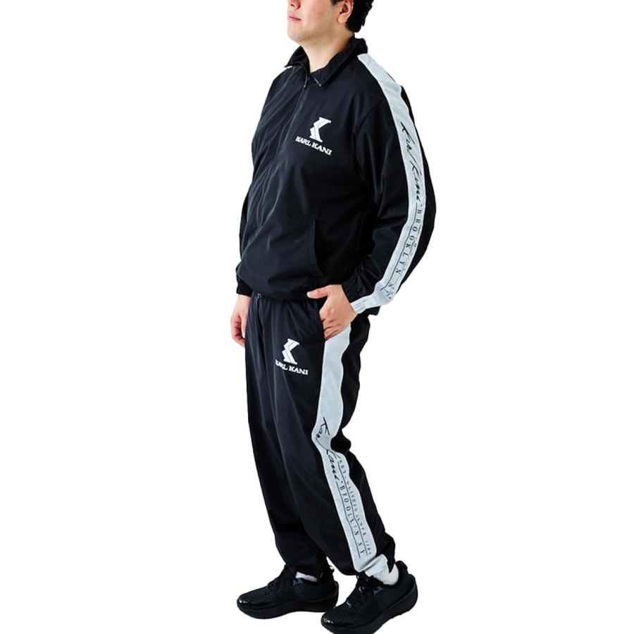 ウインドブレーカー 上下 セットアップ 大きいサイズ メンズ KARL KANI