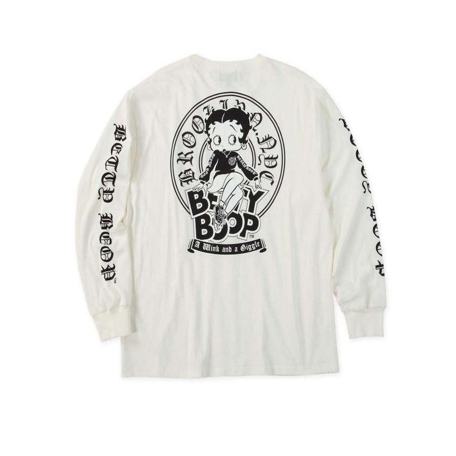 長袖Tシャツ BETTY BOOP ベティブープ 大きいサイズ メンズ ロンT