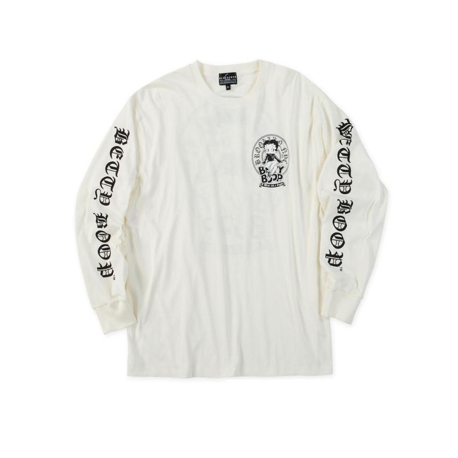 長袖Tシャツ BETTY BOOP ベティブープ 大きいサイズ メンズ ロンT