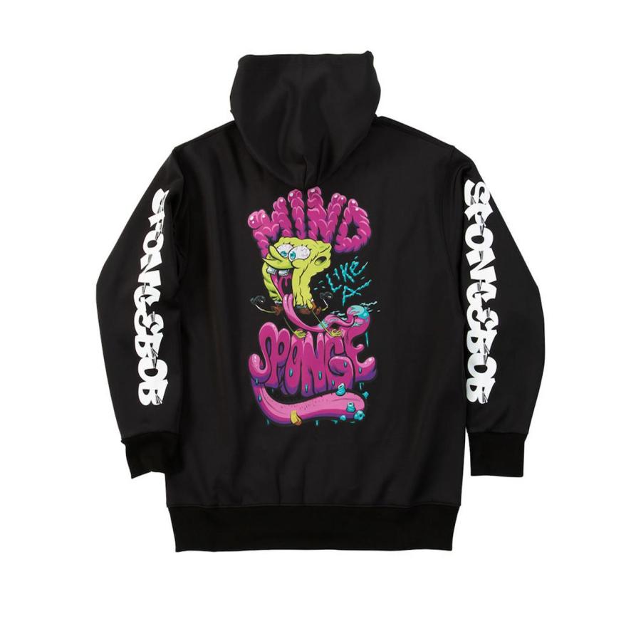 パーカー スポンジボブ 大きいサイズ メンズ スウェット フルジップ
