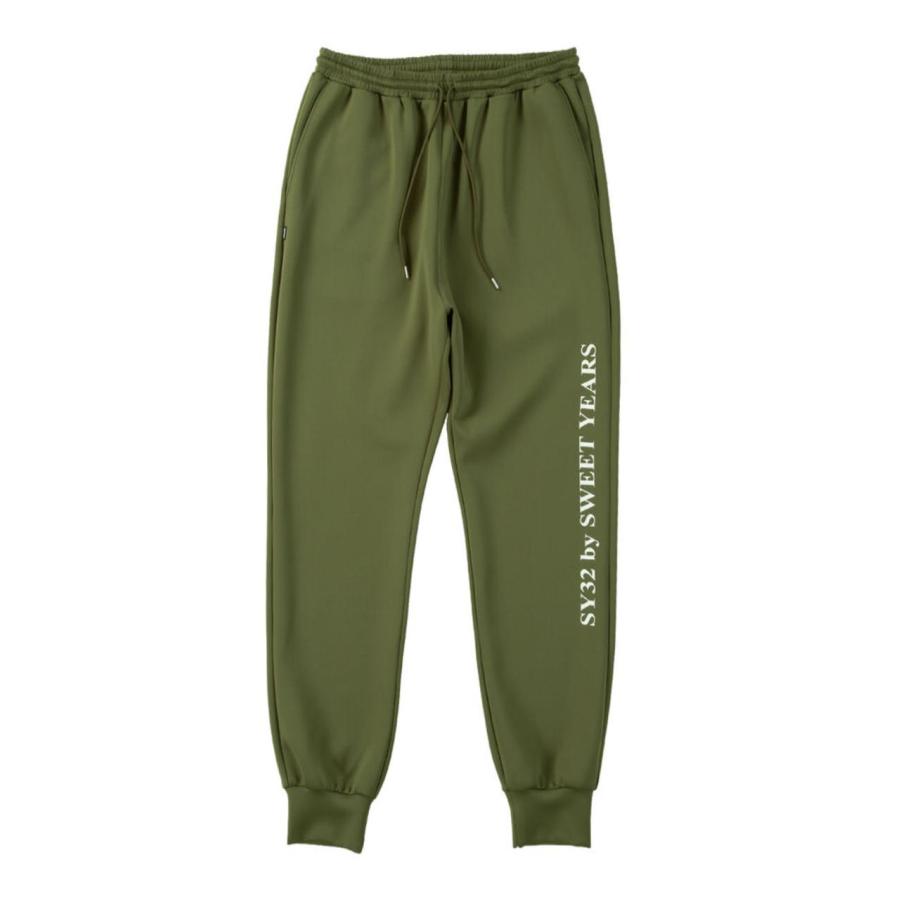 スウェットパンツ SY32 大きいサイズ メンズ ダンボールニット ロゴプリント 厚手 スエット C070930-04の画像