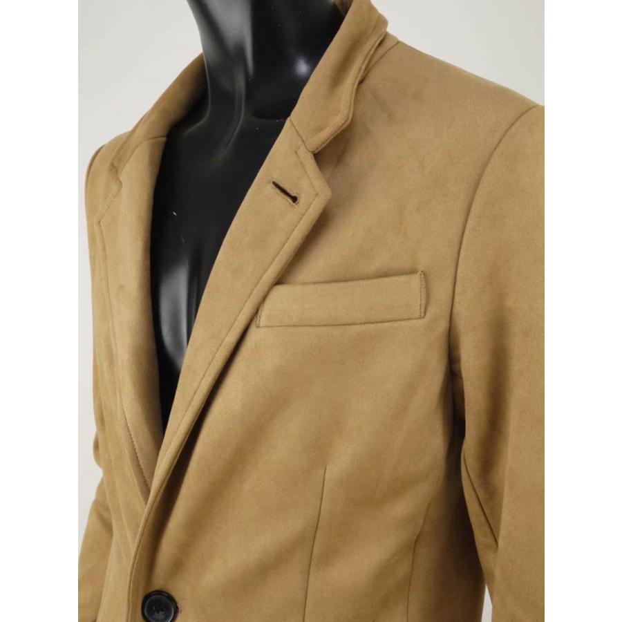 チェスターコート メンズ スエード スウェード ロングコート コート