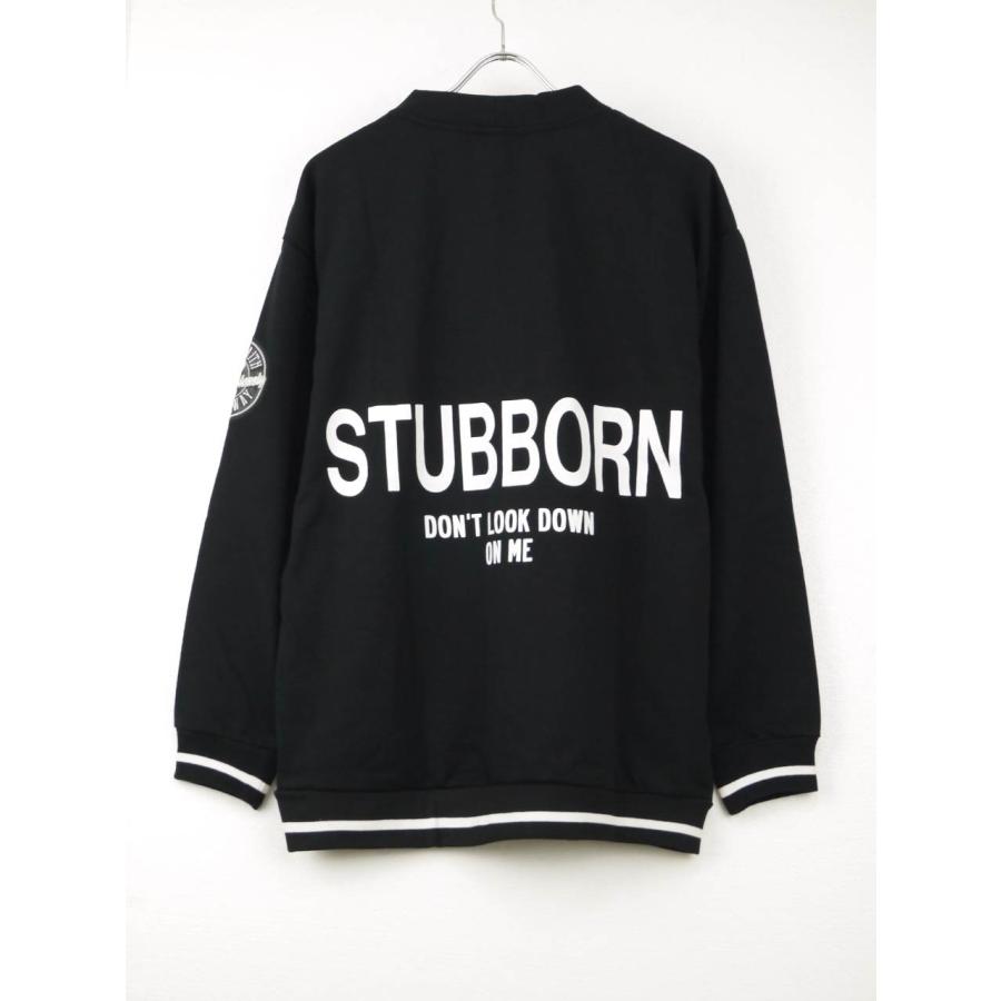 カーディガン おしゃれ メンズ ロゴプリント ワッペン 刺繍 ライト