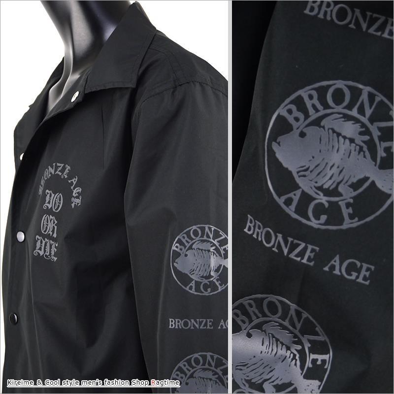 ウインドブレーカー メンズ BRONZE AGE コーチジャケット ナイロン