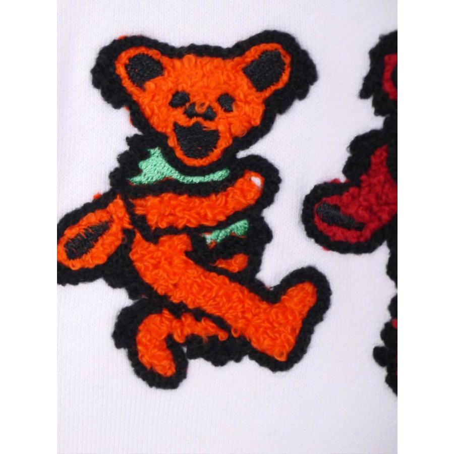 トレーナー メンズ クルーネック GRATEFUL DEAD グレイトフルデッド ベア 刺繍 クマ 可愛い Q030225-03｜rag001｜14