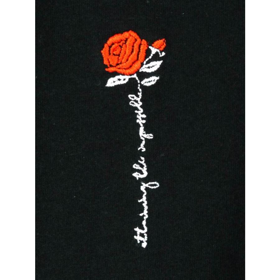 Tシャツ オーバーサイズ メンズ ワイド ビッグシルエット バラ 刺繍 花 ワンポイント Q 03 Q 03 Ragtime 通販 Yahoo ショッピング