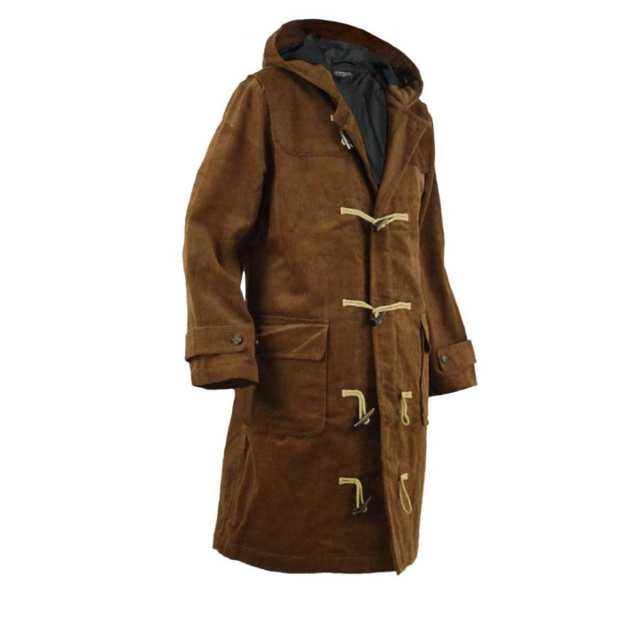 ダッフルコート ロング メンズ コーデュロイ 大人 コーディロイ