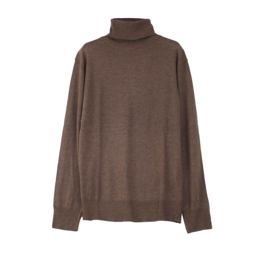 タートルネック セーター メンズ 薄手 カシミアタッチ カシミア風