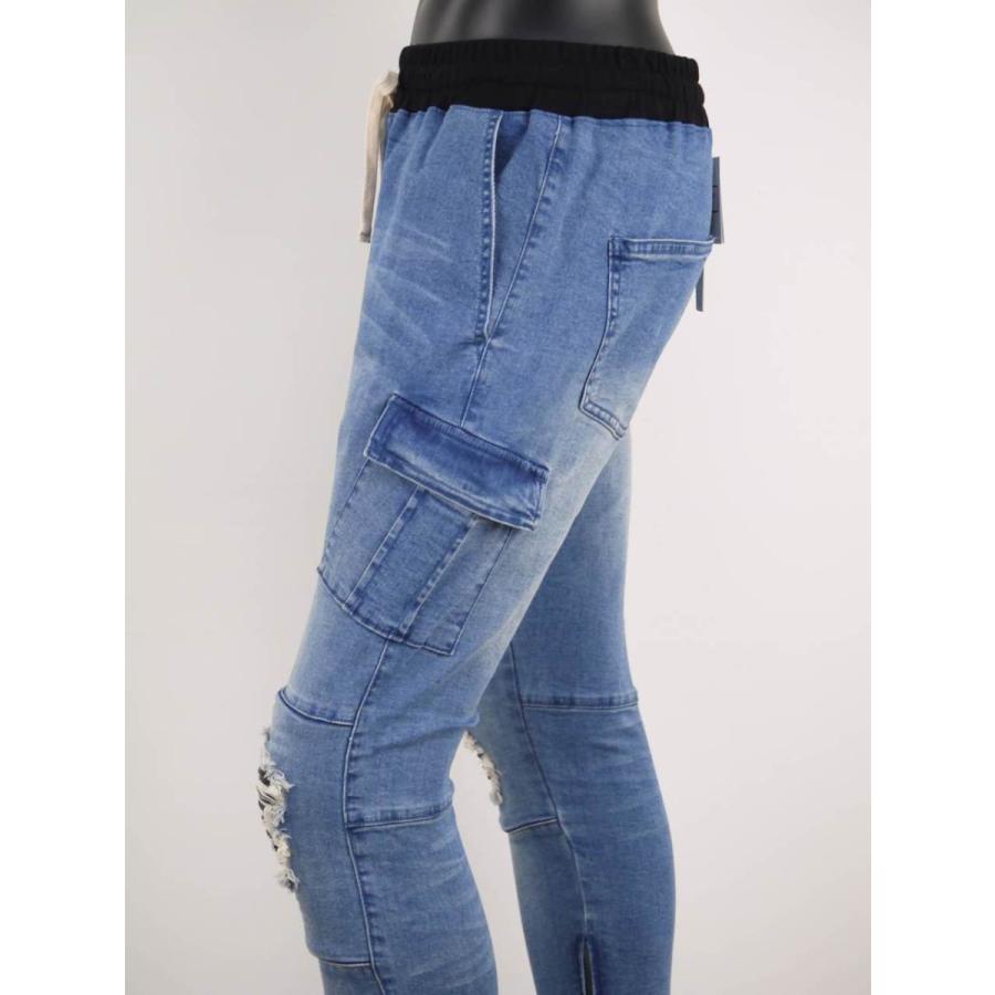 プレミアム スウェットデニム カーゴパンツ メンズ ダメージ スキニーパンツ 細見 柔らか デニム R05 06 スウェットデニム カーゴパンツ メンズ ダメージ スキニーパンツ 細見 柔らか デニム ブリーチ インディゴ お洒落無限大 Institutoedinheiromarica Org