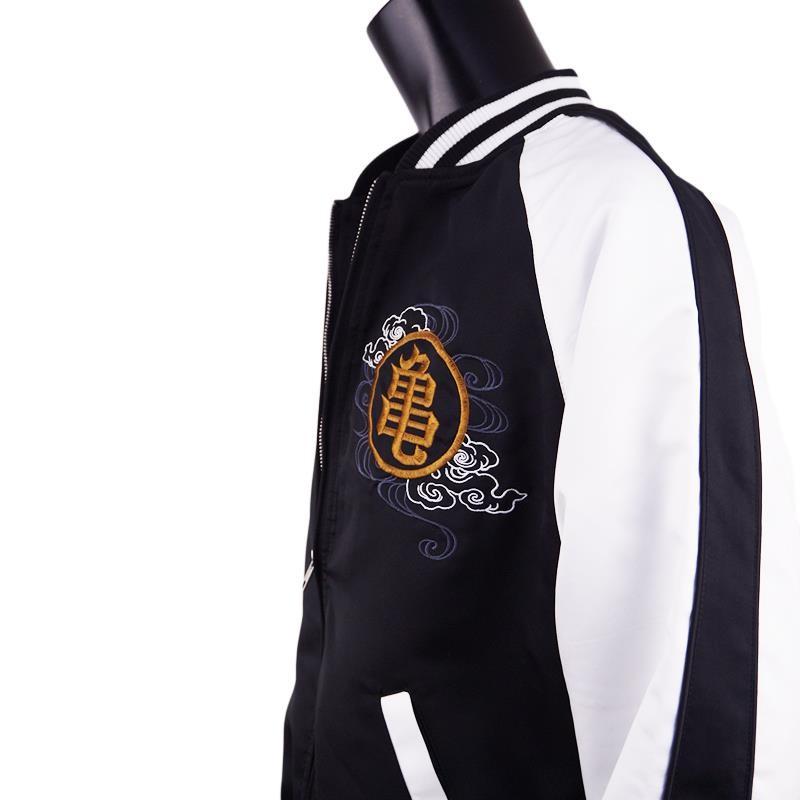 アウトレット送料無料 スカジャン メンズ ブルゾン ジャケット ドラゴンボール 亀仙人 刺繍 アニメ キャラ S0217 07 スカジャン メンズ ブルゾン ジャケット ドラゴンボール 亀仙人 刺繍 アニメ キャラプリント ブラック 新品即決 Www Dialoguecapital Com