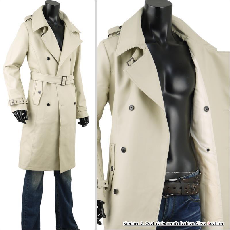 レザーコート メンズ ロングコート コート レザー トレンチコート フェイクレザー S280830-01 レザーコート メンズ ロングコート コート レザー トレンチコート