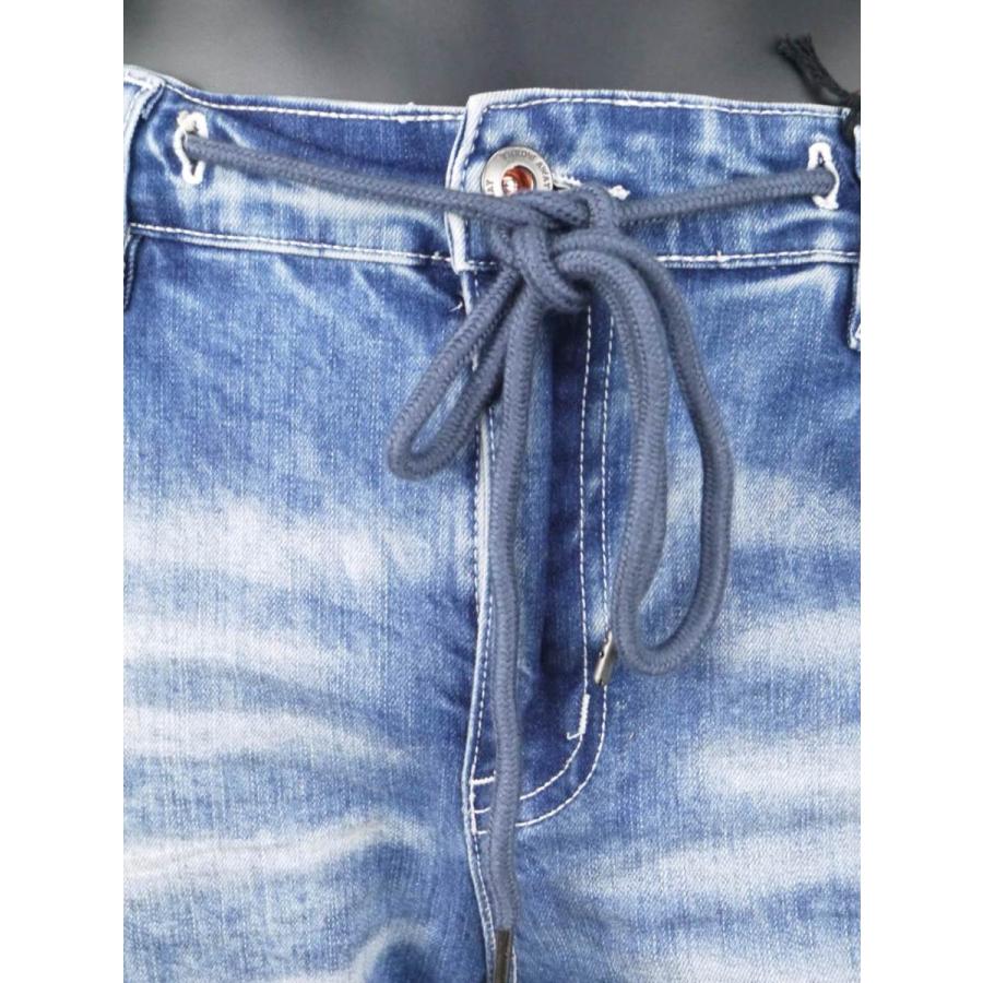 イージーパンツ デニム ストレッチ メンズ ジーンズ デニムパンツ