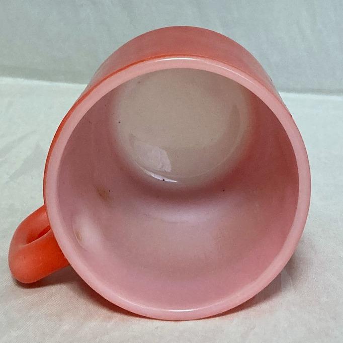 FIRE KING ファイヤーキング スタッキングマグ レッド