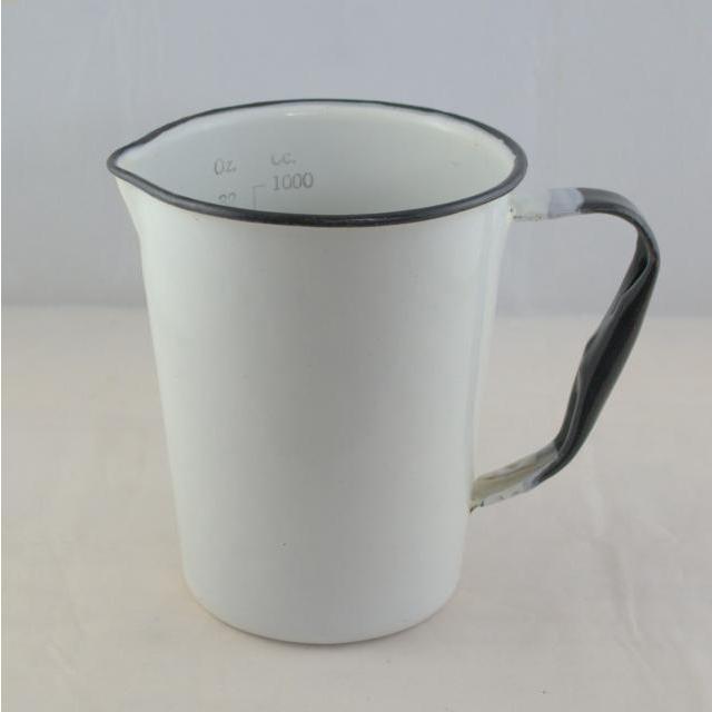 アンティーク　ホーロー　メジャーカップ アンティーク ホーローメジャーカップ(A) : カントリー雑貨DOLL GARDEN