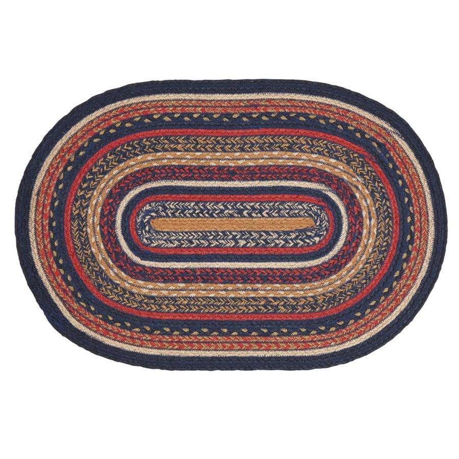 ジュートラグオーバル ストラットン、Stratton Jute Rug Oval 20x30inch NANCY89カントリー雑貨DOLL