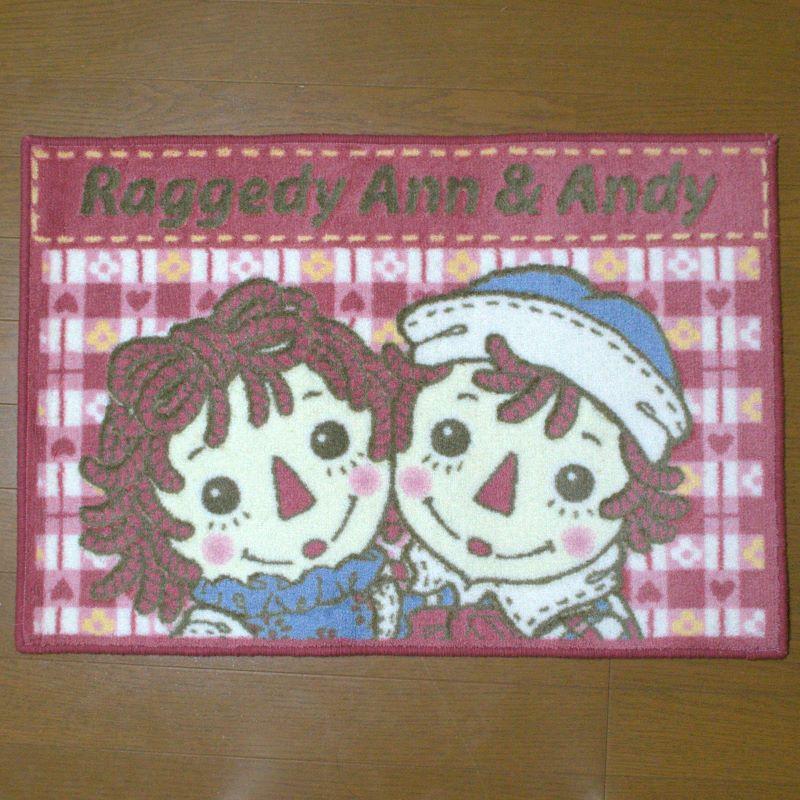 ラガディアン&アンディ Raggedy Ann & Andyマット : rag43 : カントリー雑貨DOLL GARDEN - 通販 -  Yahoo!ショッピング