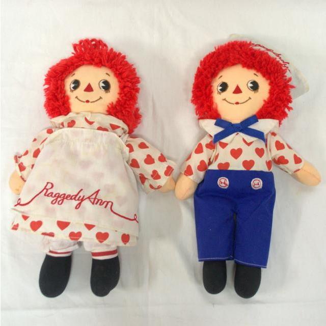 ラガディアン&アンディ バレンタインペア : カントリー雑貨DOLL GARDEN