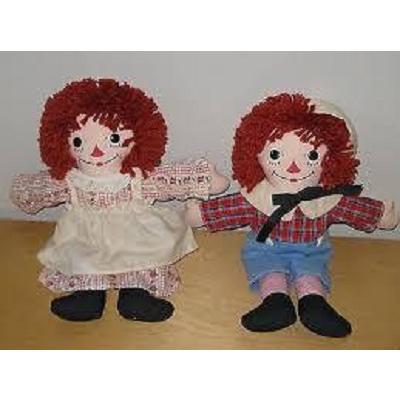 ラガディアン&アンディ アプローズ社ツーフェイスドール : カントリー