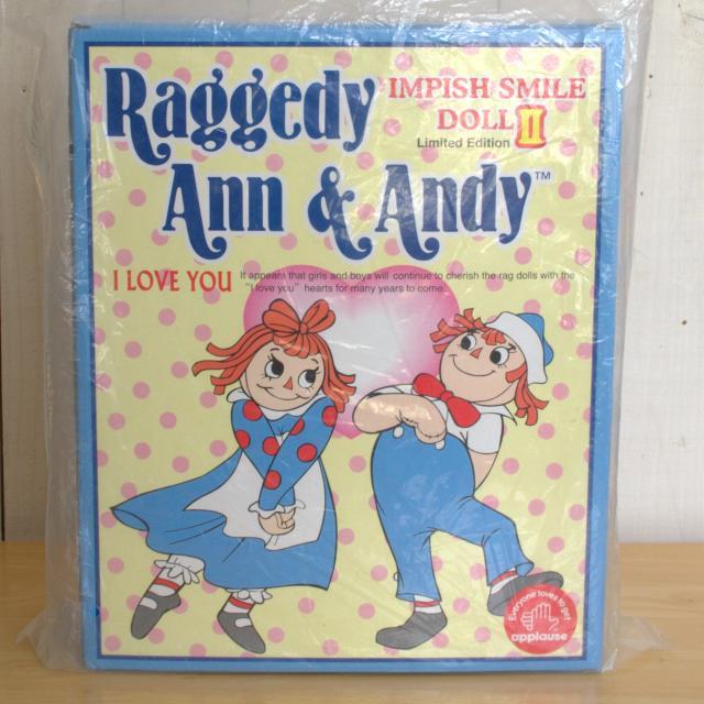 ラガディアン&アンディ インピッシュスマイルドールIIペア、Raggedy