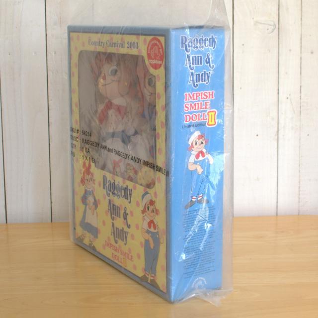 ラガディアン&アンディ インピッシュスマイルドールIIペア、Raggedy