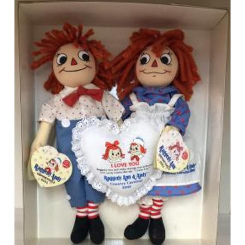 ラガディアン&アンディ インピッシュスマイルドールIIペア、Raggedy