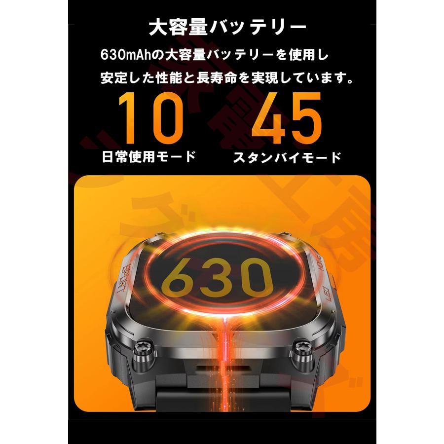 スマートウォッチ GPS GPS内蔵 GPS搭載 GPS測位 ランニングウォッチ GPS ジョギング ウォーキング 登山  Bluetooth通話 アウトドア 多種運動 スポーツの画像