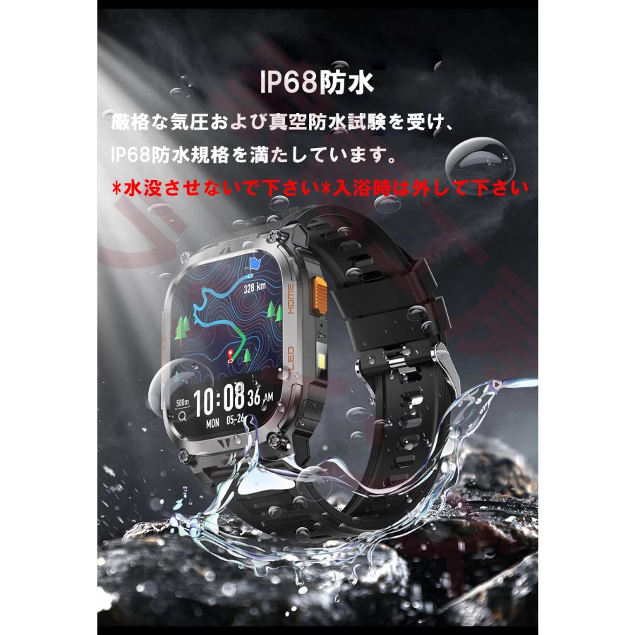 スマートウォッチ GPS GPS内蔵 GPS搭載 GPS測位 ランニングウォッチ GPS ジョギング ウォーキング 登山  Bluetooth通話 アウトドア 多種運動 スポーツの画像