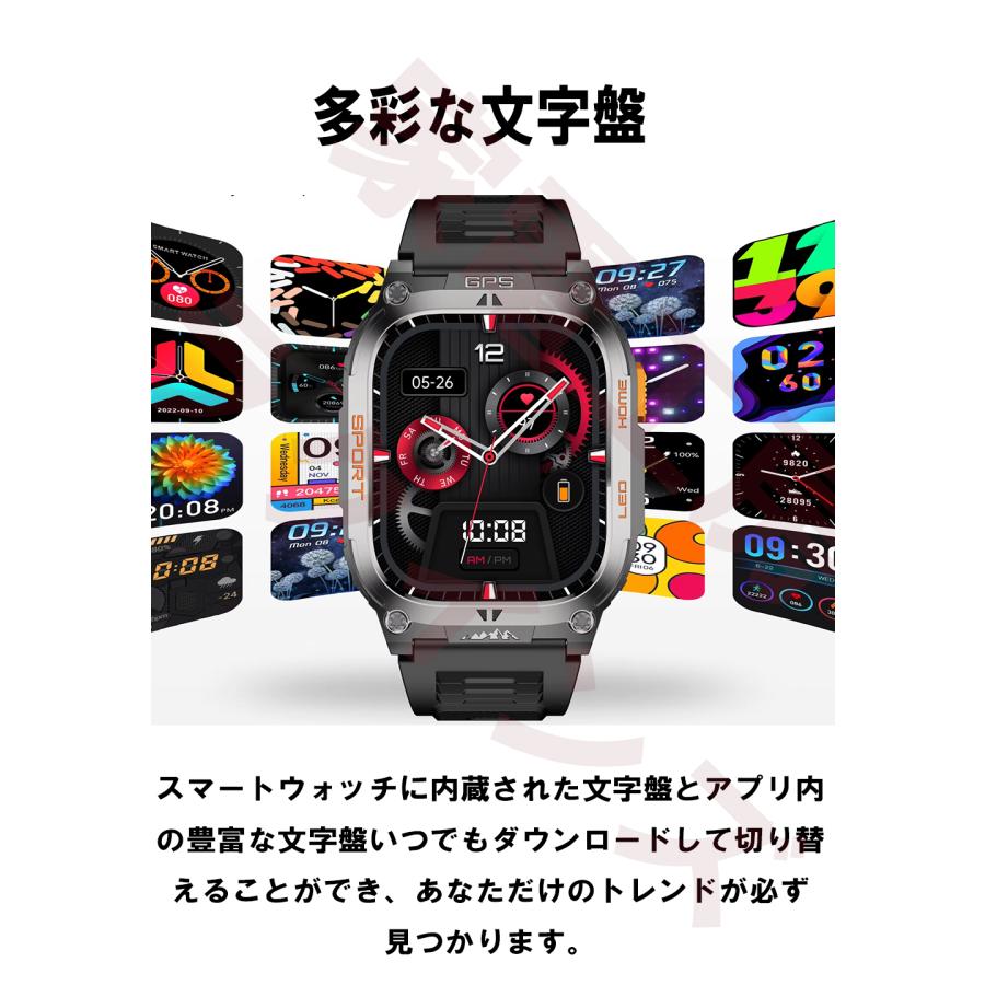 スマートウォッチ GPS GPS内蔵 GPS搭載 GPS測位 ランニングウォッチ