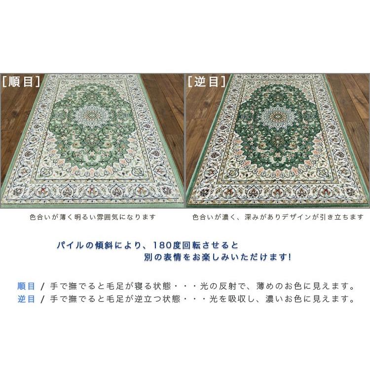 サヤンサヤン 玄関マット 67×105cm 室内 高級 感ある雰囲気 シルク の