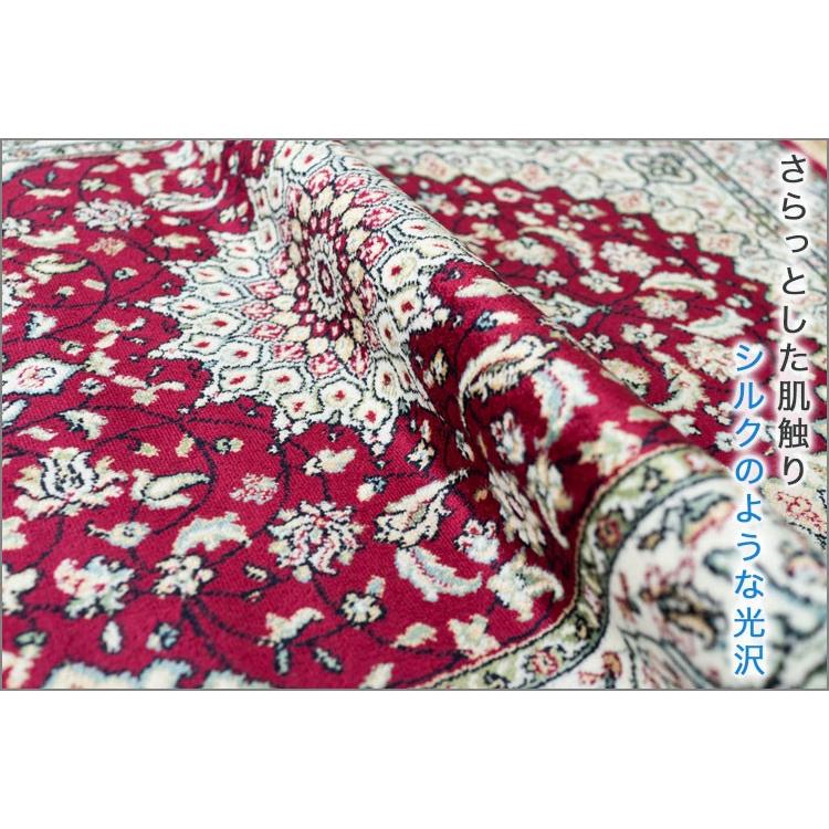 サヤンサヤン シルクタッチ 玄関マット 67×105cm 室内 屋内 高級 感