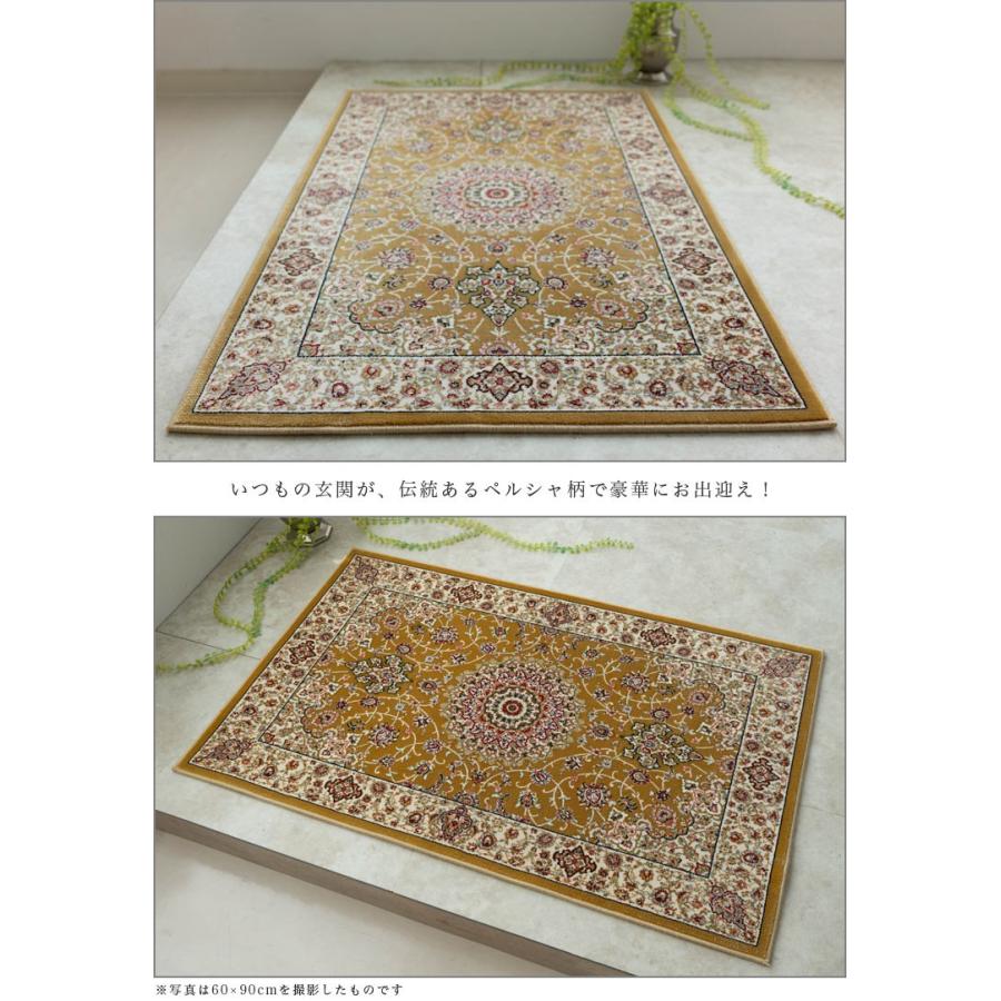 サヤンサヤン 高級 玄関マット 60×90 室内 屋内 高密度100万ノットの 