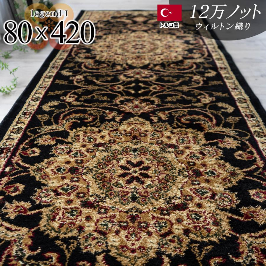 サヤンサヤン 廊下 カーペット 80×420cm ロングカーペット 廊