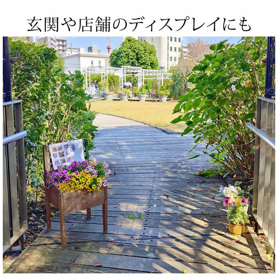 フラワースタンド アンティーク 室内 おしゃれ 屋外 ガーデンラック 棚 屋外使用 収納 プランターラック ガーデニング 園芸 ベランダ オ | ブランド登録なし | 05