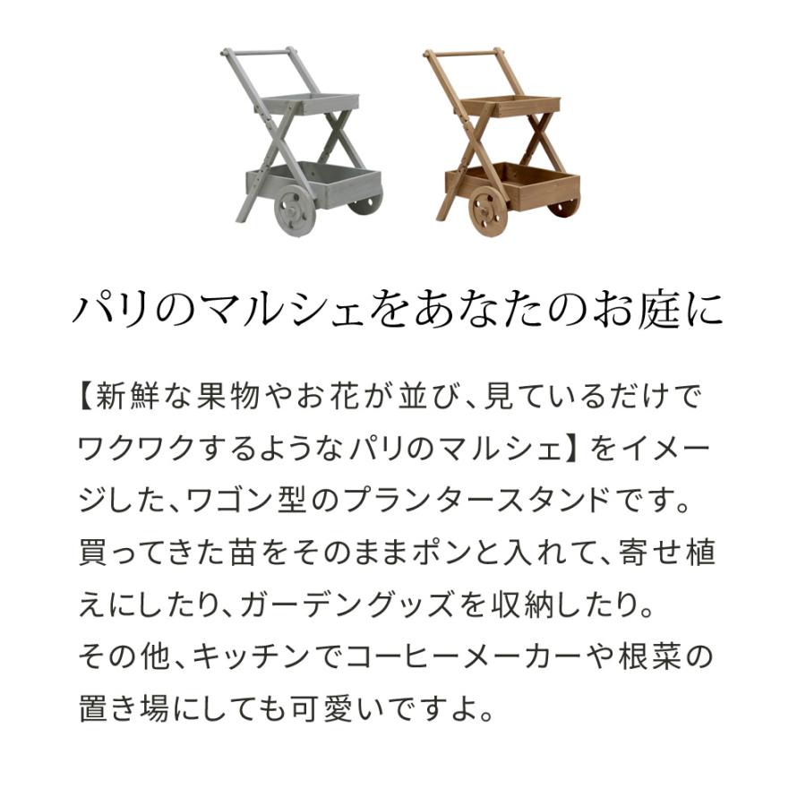 フラワースタンド アンティーク 室内 おしゃれ 屋外 ガーデンラック 棚 屋外使用 収納 プランターラック ガーデニング 園芸 ベランダ オ | ブランド登録なし | 02
