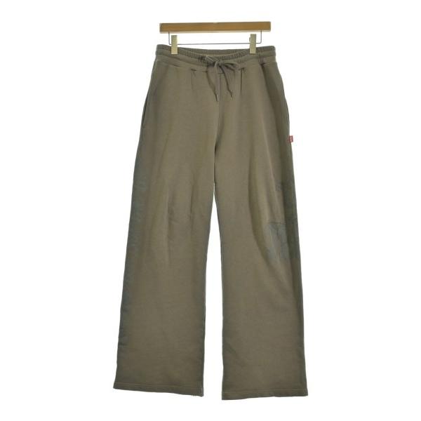 DIESEL スウェットパンツ ダメージ加工 カーキ DIESEL（ディーゼル） スウェットパンツ メンズ 中古 古着 : RAGTAG