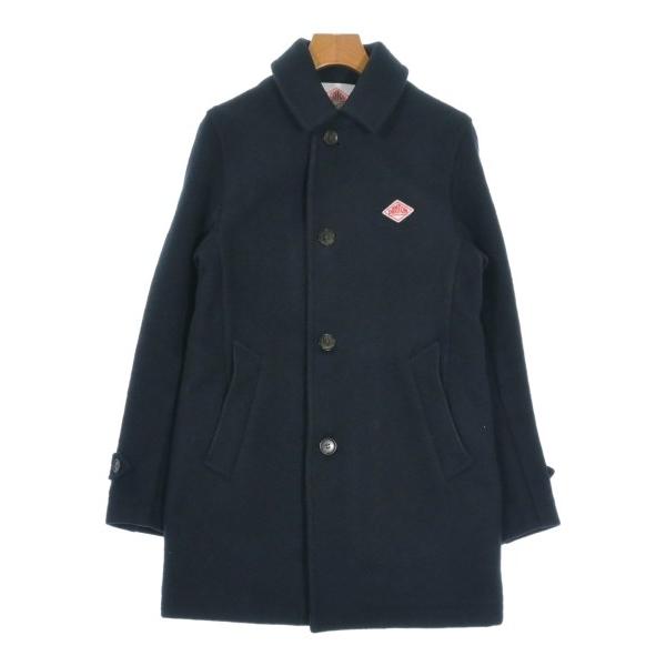 【DANTON ダントン】ステンカラーコート　チェック　古着 Danton（ダントン） ステンカラーコート レディース 中古 古着