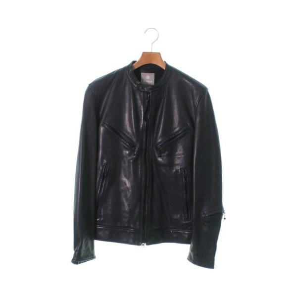 宅送 Nano Universe メンズ ライダース ナノユニバース 革ジャン レザージャケット サイズ L