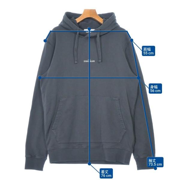 2*4様 ストーンアイランド　パーカー【21時からオークションしてます】 STONE ISLAND（ストーン アイランド） パーカー メンズ 中古 古着