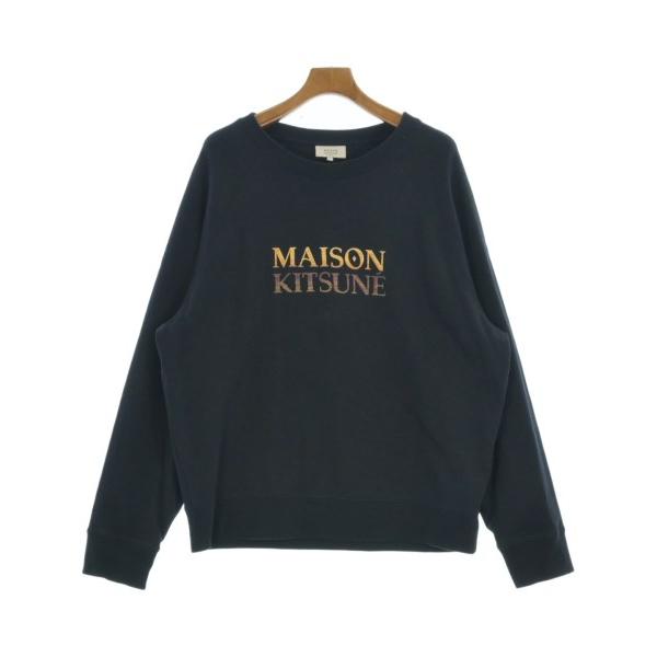 古着 MAISON KITSUNE メゾンキツネ ポルトガル製 長袖 ジップパーカー