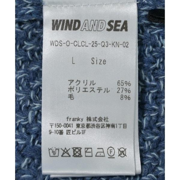 WIND AND SEA ニット・セーター メンズ ウィンダンシー 中古
