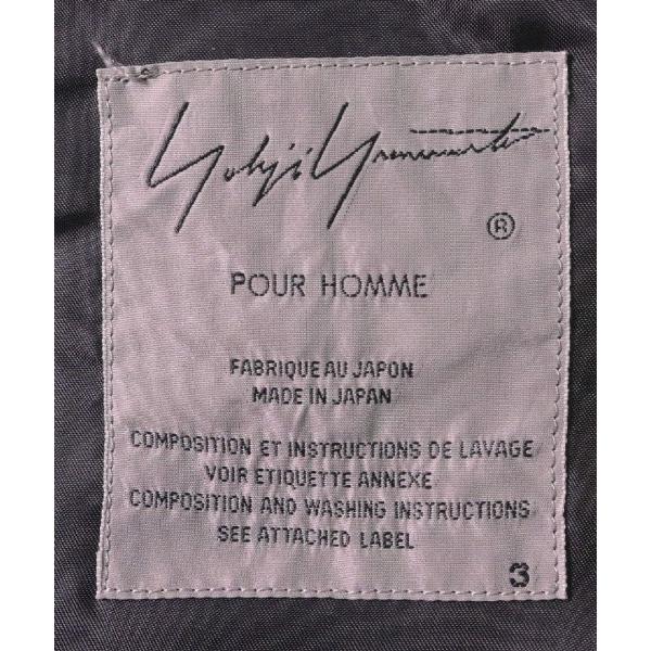 yohji yamamoto POUR HOMME コート メンズ ヨウジヤマモトプールオム 中古　古着｜ragtagonlineshop｜03