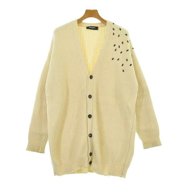 DSQUARED ディースクエアード カーディガン XS グレー 【古着】【中古】 DSQUARED2（ディースクエアード） DSQUARED カーディガン メンズ 中古