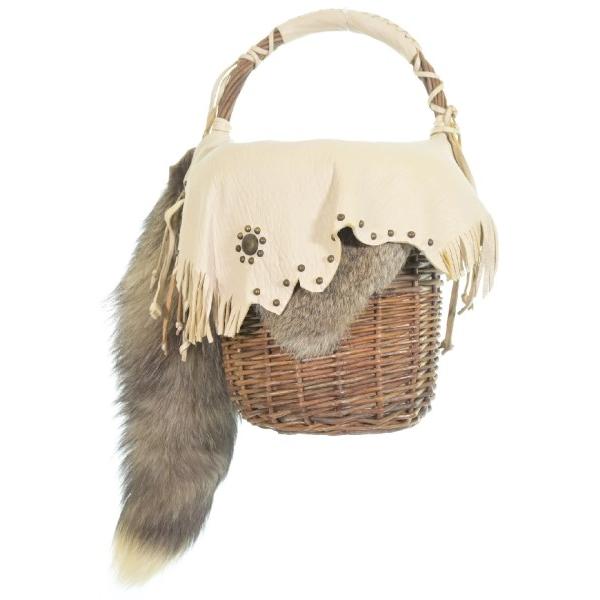 PHILIPP PLEIN フィリップ　プレイン かごバッグ レディース 【古着】【中古】 PHILIPP PLEIN（フィリッププレイン） かごバッグ レディース