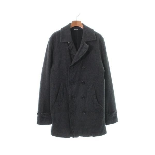 品質満点 Homme Garcons Des Comme ブランド古着 中古品 Deux メンズ ピーコート コムデギャルソンオムドゥ コート アウター Photographes Ocean Indien Com