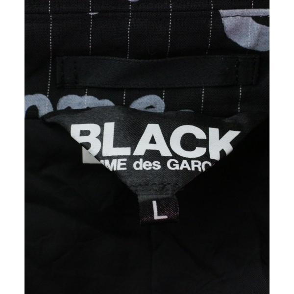BLACK COMME des GARCONS テーラードジャケット メンズ ブラックコムデギャルソン 　古着