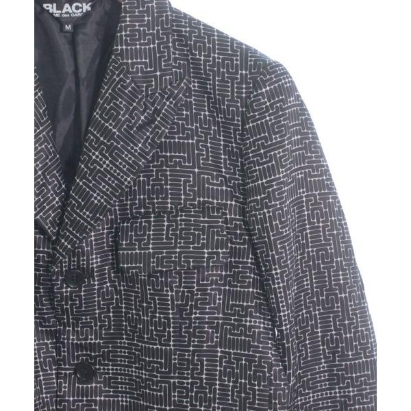 ブラックコムデギャルソン 21AW ノースリーブライダースロングコート