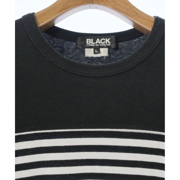 BLACK COMME des GARCONS Tシャツ・カットソー メンズ ブラック BLACK COMME des GARCONS Tシャツ・カットソー メンズ ブラック