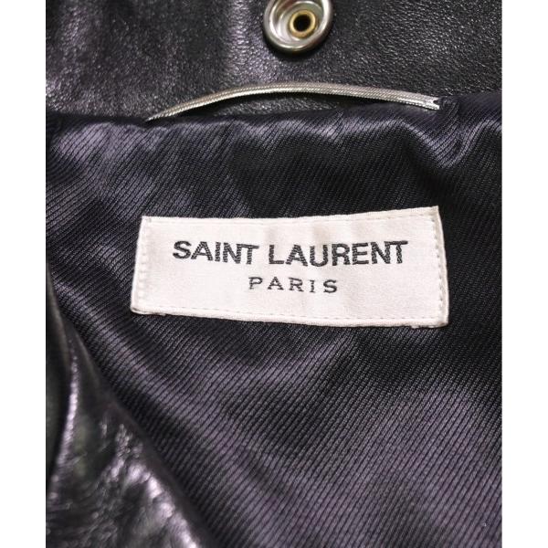 Saint Laurent Paris ライダース メンズ サンローラン　パリ 中古　古着｜ragtagonlineshop｜03