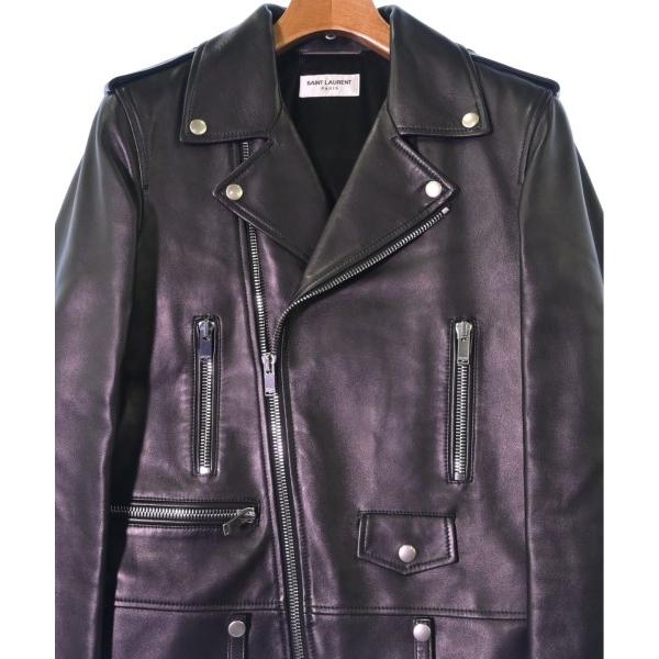 SAINT LAURENT サンローラン　ハリントンジャケット　42 ブラック 楽天市場】サンローランパリ SAINT LAURENT PARIS サイズ:42 L01