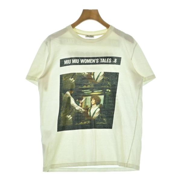 未着用美品 miumiu カットソー miu miu（ミュウミュウ） Miu Miu Tシャツ・カットソー レディース